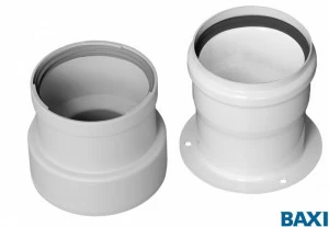 KHG71405911 Переходной комплект на раздельные трубы полипропиленовый, диам. 80 мм, HT (KHG71405911) BAXI