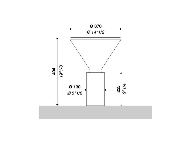 Светодиодная настольная лампа из дутого стекла Andcosta Pin ARCH-00150235 - Вид №3