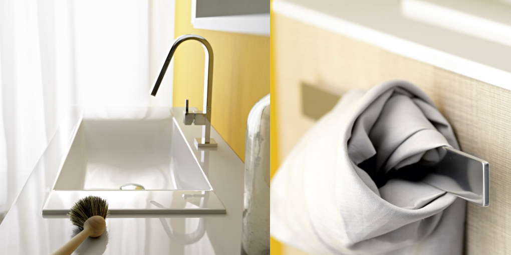 Комплект мебели для ванной Sky 108 Arbi Sky Seghettato Collection SKY108 - Вид №2