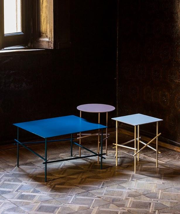 Moroso Квадратный стальной журнальный столик Shanghai tip sun-id-1432129 - Вид №1