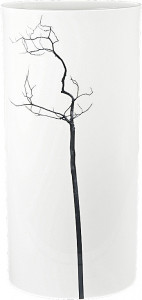 81086 Dibbern Ваза цилиндрическая Dibbern "Чёрный лес" 29см Фарфор костяной