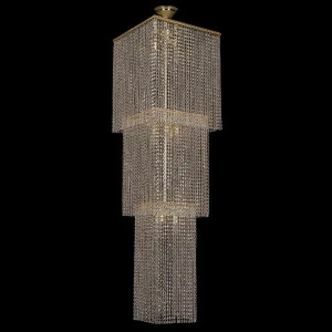 Каскадная люстра Bohemia Ivele 2180/45-160/G BOHEMIA IVELE ДИЗАЙНЕРСКИЕ 076139 Золотой