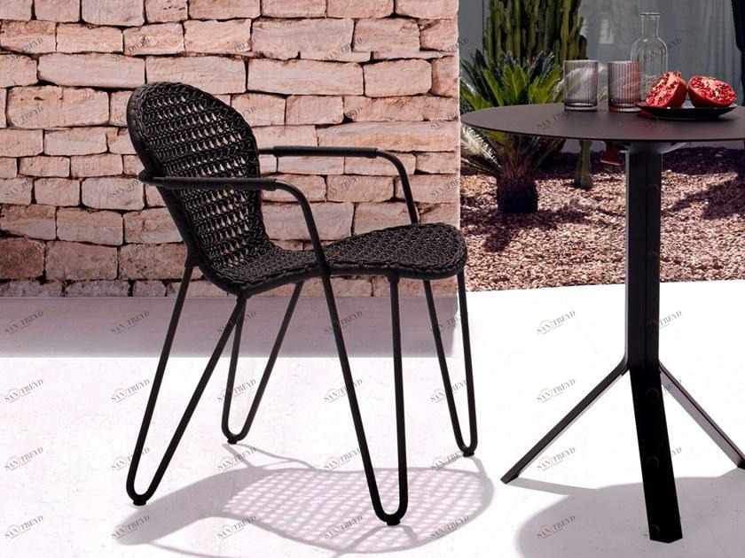 Joli Штабелируемый алюминиевый стул с подлокотниками Fizz sun-id-1486120