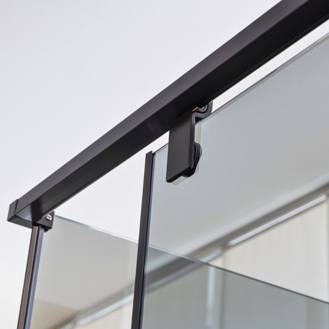 Алюминиевая и стеклянная угловая душевая кабина с раздвижной дверью CSA Box Doccia Азия ARCH-00080112 - Вид №1