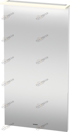 XL749001818 X-Large Зеркало с подсветкой Белый матовый, декор Duravit