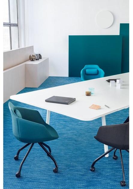 MDD Вращающийся стул на козелке из ткани с подлокотниками Ultra sun-id-1389760 - Вид №7