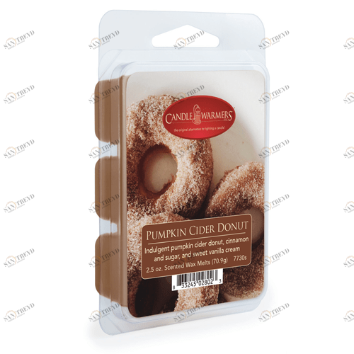 Ароматический воск 75гр. "Пряный тыквенный донатс" Pumpkin Cider Donut CANDLE WARMERS  268197 Коричневый 