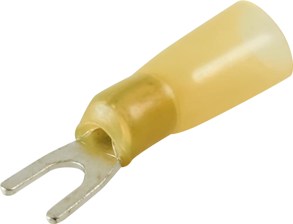 Наконечники с термоусаживаемой манжетой DUWI НВИ-Т 6 мм² желтые (10 шт) 87660306