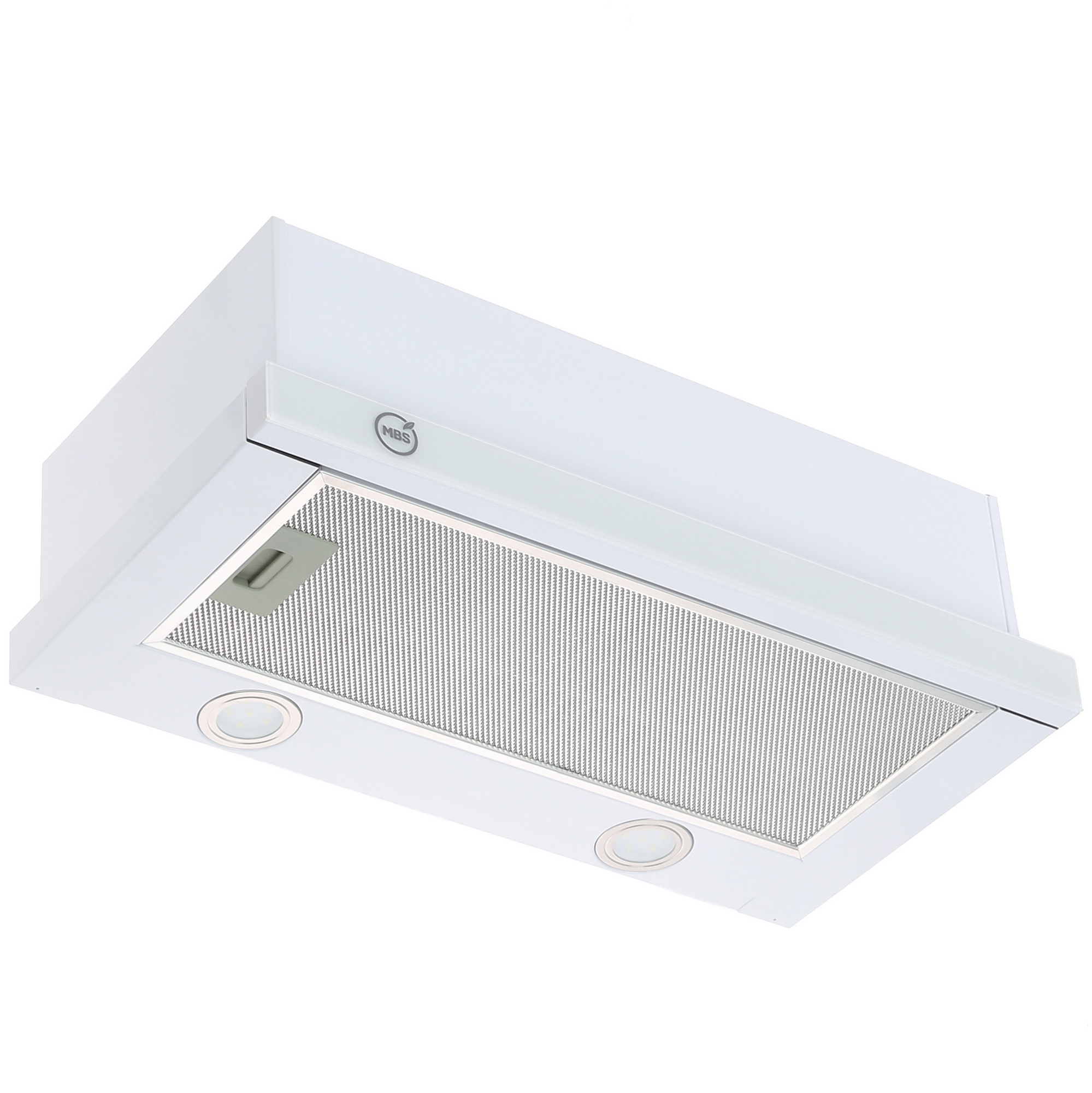 9921724 Вытяжка телескопическая MBS ARALIA 160 GLASS белый/белый STDN-0079215