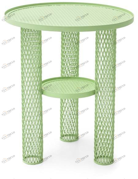 Moroso Круглый журнальный столик из стали с порошковым покрытием sun-id-1458793