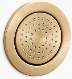 KOHLER WaterTile Round Круглый спрей для тела с 54 соплами и успокаивающим спреем K-8014-BGD