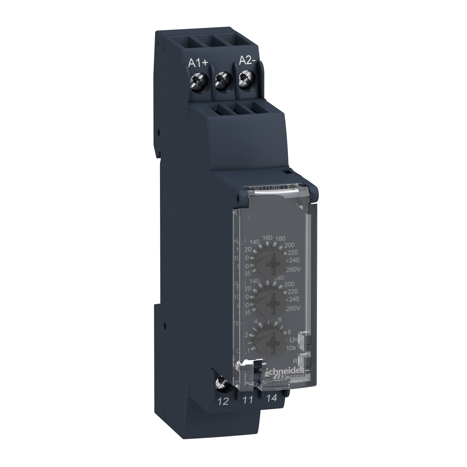RM17UBE15 РЕЛЕ КОНТРОЛЯ ПОВЫШ И ПОНИЖ НАПР 65-260В Schneider Electric Компоненты управления 