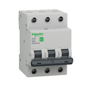 EZ9F86350 Автоматический выключатель 3P 50А (D) 6кА Schneider Electric Easy9