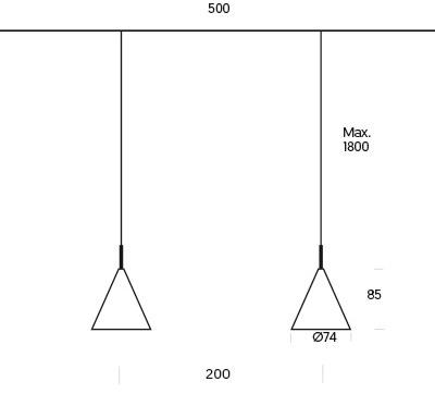 ONOK Lighting Светодиодный подвесной светильник прямого света Modules sun-id-1387026 - Вид №3
