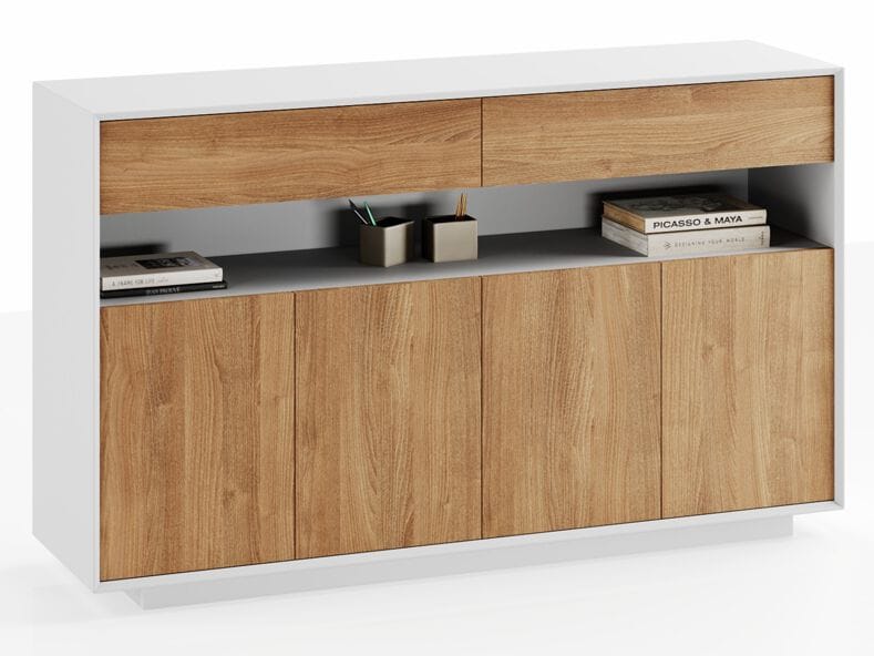 Деревянный офисный шкаф с распашными дверями WORKSPACE EDGE ARCH-00150266 - Вид №9