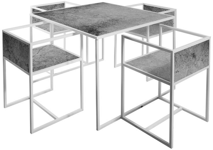 MOMENTI Квадратный стол из окрашенного металла Crazy home furniture - square collection sun-id-1462618 - Вид №1