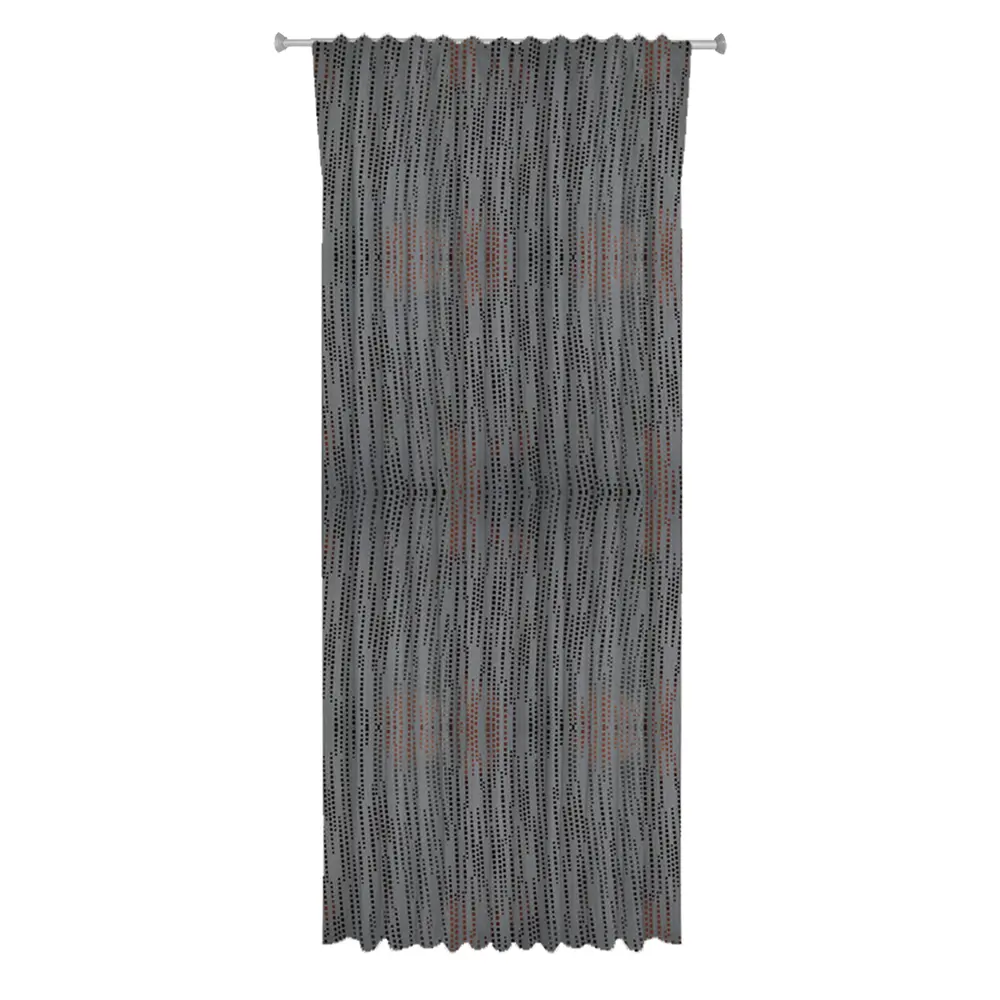 WITERRA Штора димаут Дождь серо-голубая 200х280 см 89427498 STLM-1571850 - Вид №1