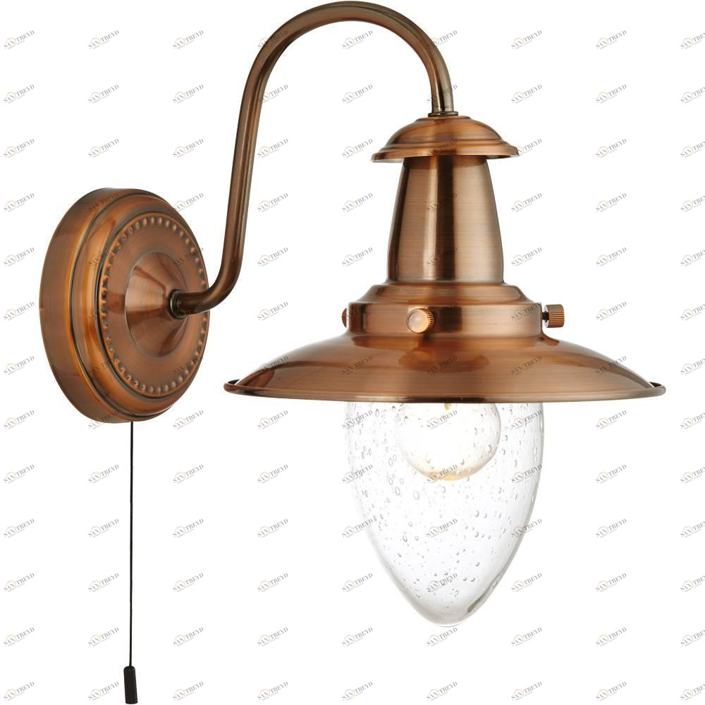 Бра Arte Lamp Fisherman A5518AP-1RB ARTE LAMP ПОД СТАРИНУ, ФОНАРЬ 078194 Бронза 