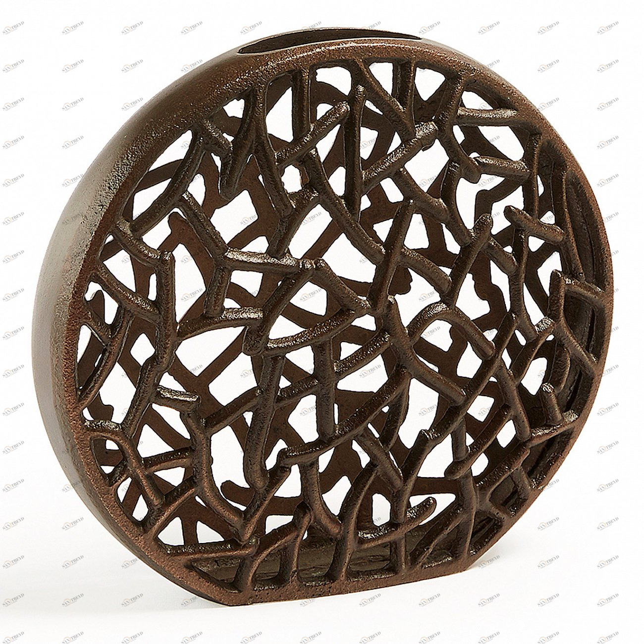 Ваза металлическая круглая Klimt от La Forma LA FORMA KLIMT 343185 Медь