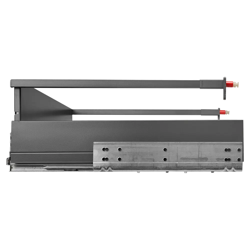 Выдвижной ящик с доводчиком 60x19x50 см KONSENSA ЛДСП/металл цвет серый Flowbox STLM-2051100 - Вид №4