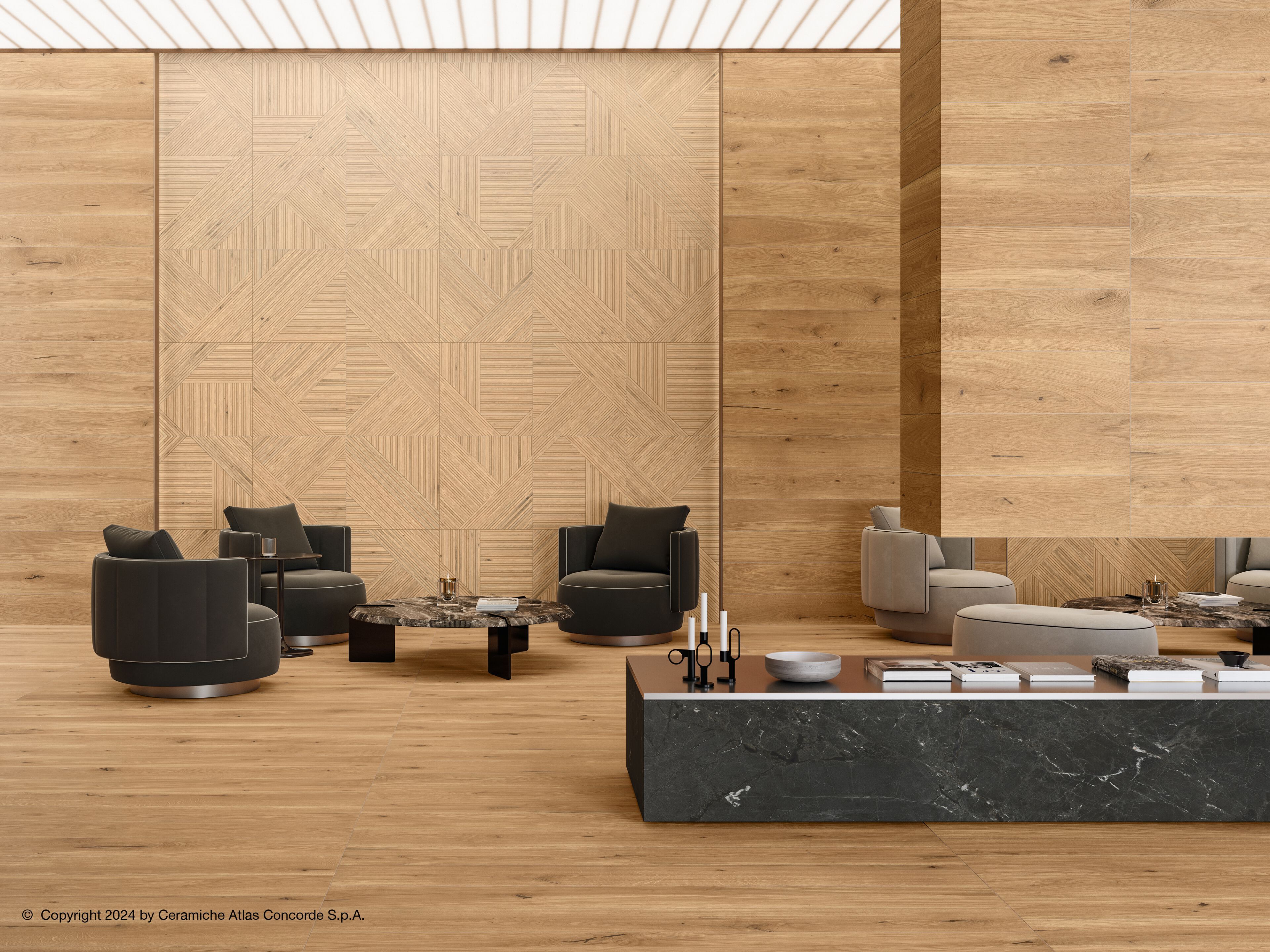 Керамогранит с эффектом дерева Atlas Concorde журнал ARCH-00052398 - Вид №12