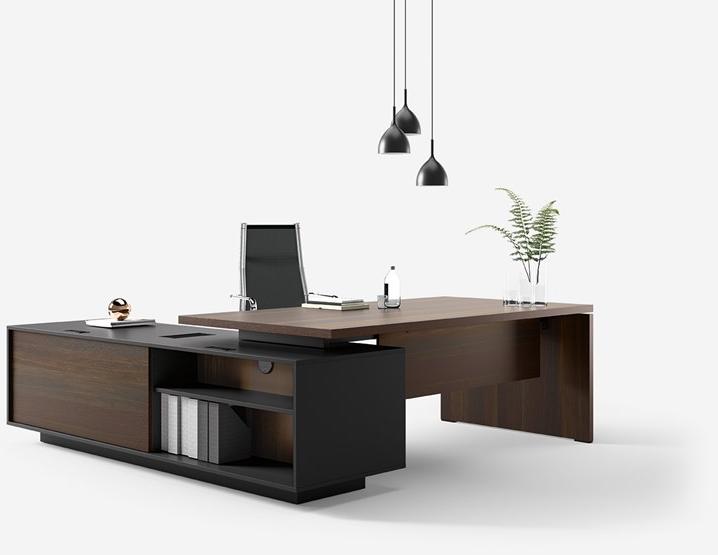 Sinetica Угловой модульный стол руководителя sun-id-1362500 - Вид №1