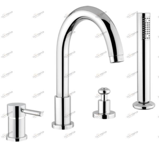 Смеситель MIGLIORE Fortis ML.FRT-5255.CR для ванны/душа 