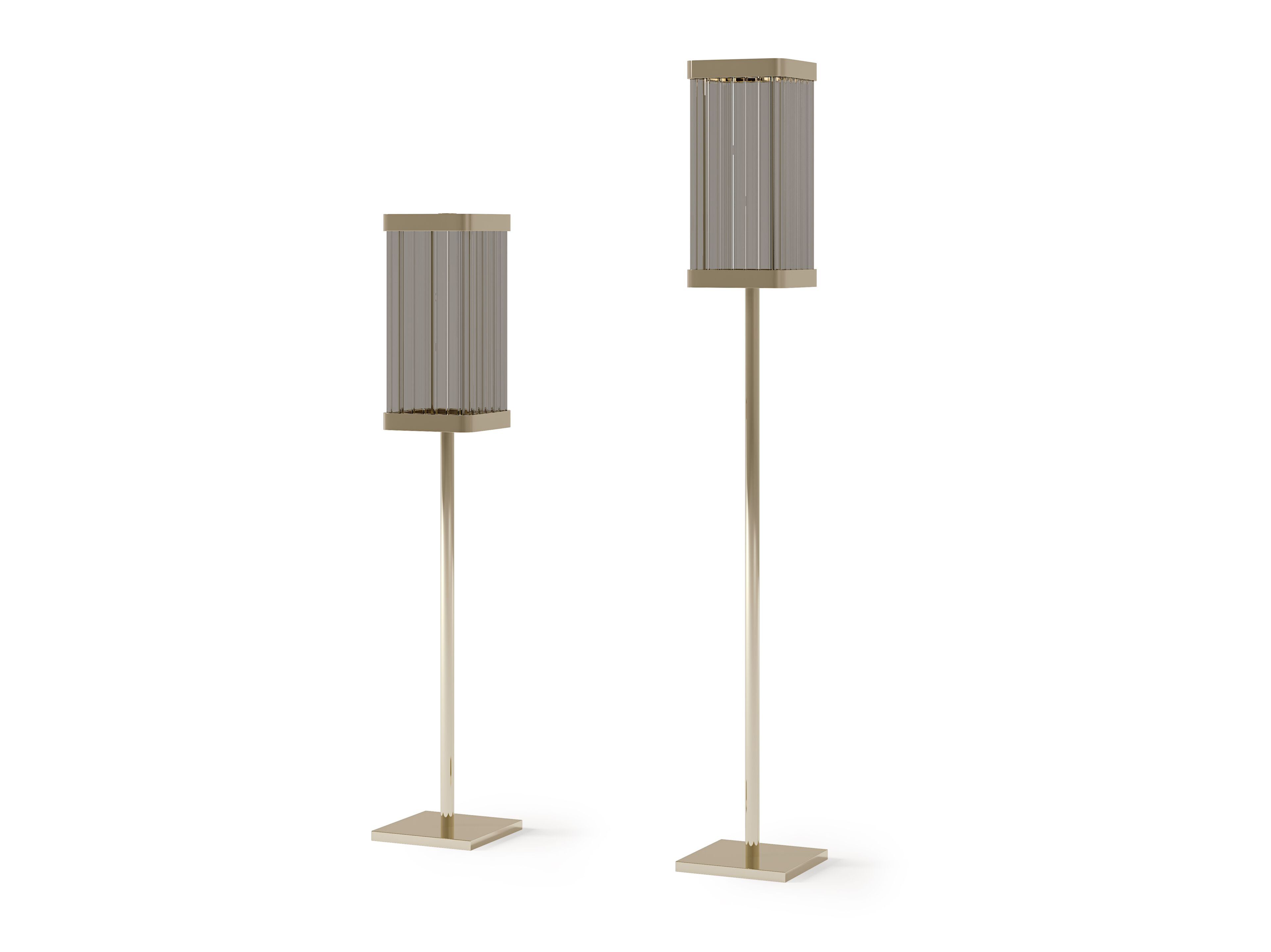 Металл и стекло затемнения светодиодный торшер Bizzotto Italia Atmosphera ARCH-00146631