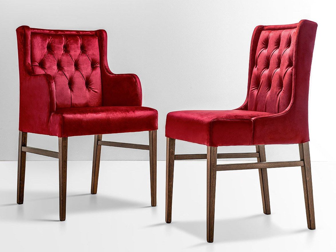 Мягкий стул capitonné с подлокотниками Sedex Dressy ARCH-00064479 - Вид №2