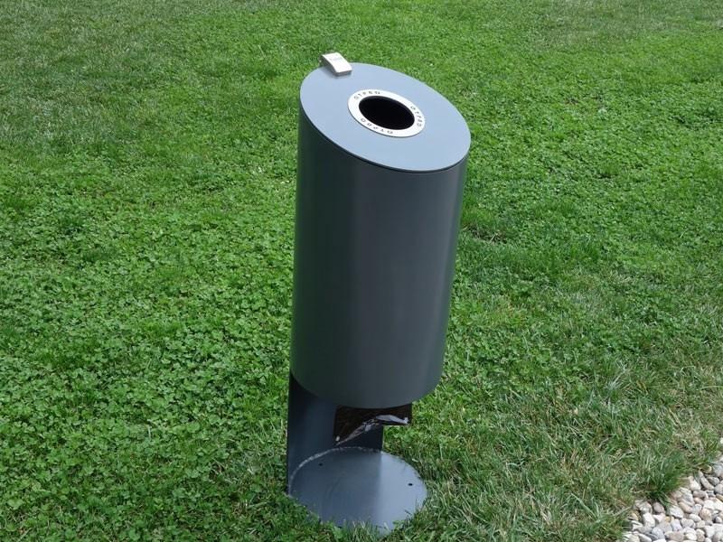 Tubo / ZZ Concept Урна из нержавеющей стали для собачьих экскрементов Tubo sun-id-1512053 - Вид №1
