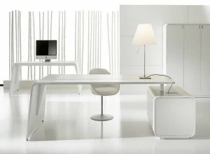 IFT Прямоугольный письменный стол из седельной кожи с ящиками Sestante