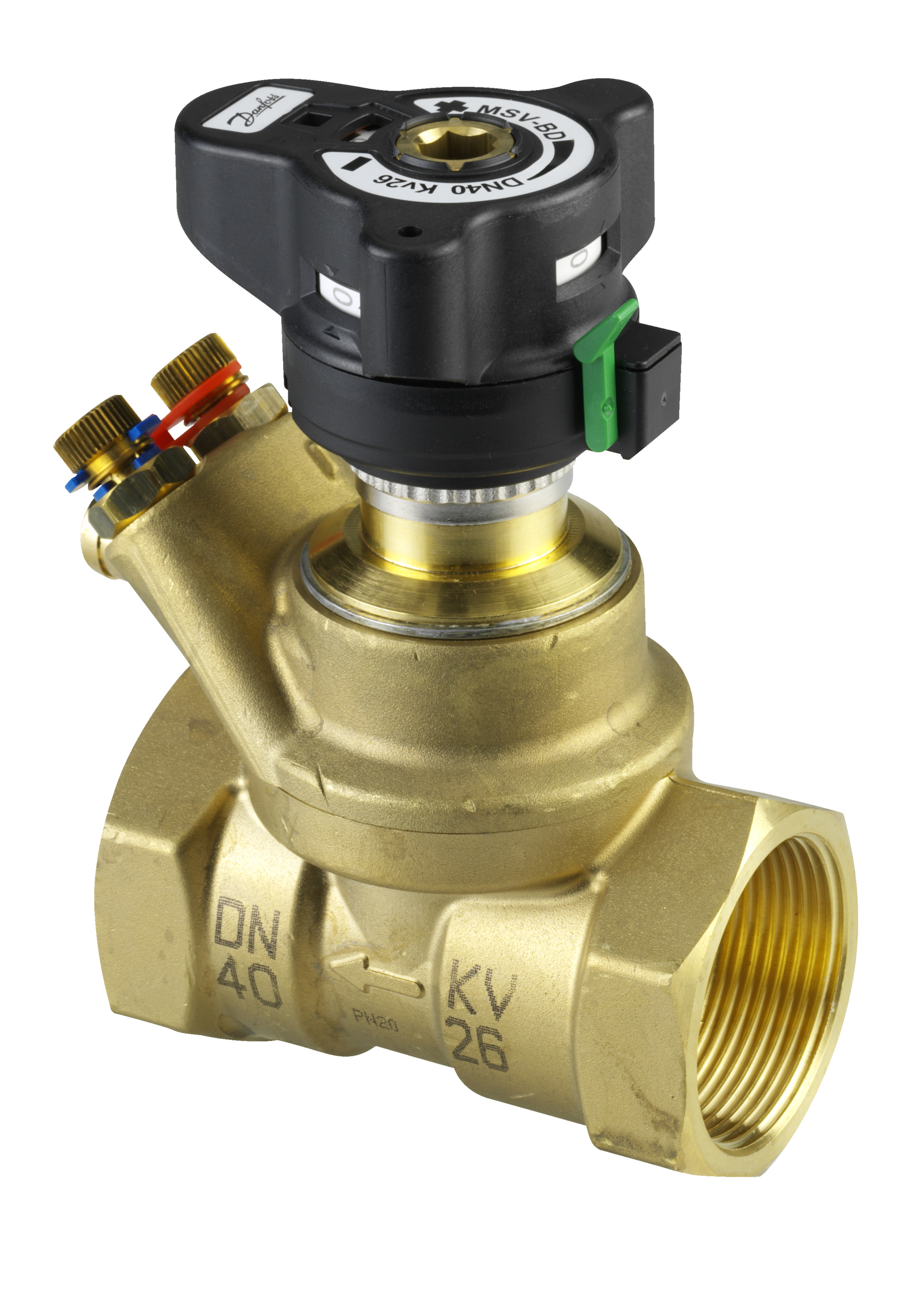Danfoss Ручной балансировочный клапан MVT MVT Ду15 ручн.Баланс.Клап.LF наруж.резьб 003Z4181  - Вид №15