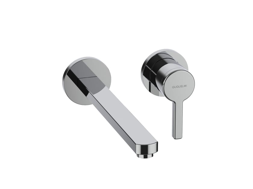 Однорычажный настенный смеситель для раковины GUGLIELMI RUBINETTERIE QR ARCH-00056190