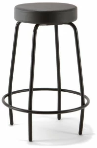Linea Fabbrica Высокий табурет с подставкой для ног Duke soft