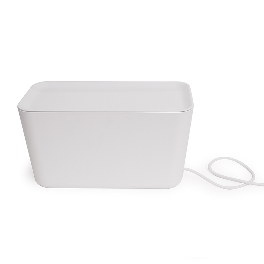 Органайзер белый для проводов большой Cablebox BOSIGN  00-3872107 Белый  - Вид №2