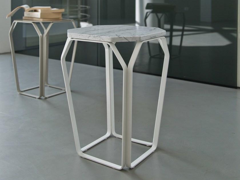 MEMEDESIGN Приставной столик из каррарского мрамора по контракту Tray sun-id-1485574 - Вид №2