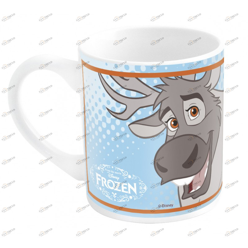 Кружка керамическая "Холодное сердце. Олаф и Свен", 220 мл STOR ХОЛОДНОЕ СЕРДЦЕ 335697 Голубой Santreyd 