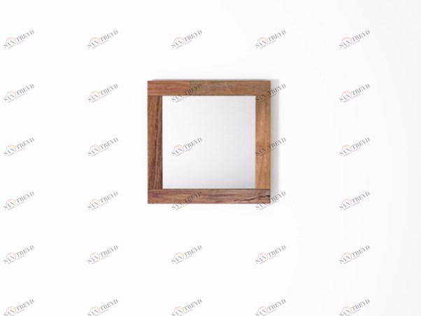 KARPENTER Квадратное настенное зеркало в раме Organik Or30-tmh