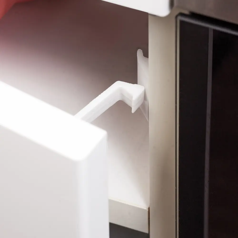 Блокиратор мебельных ящиков 100% BABY SAFETY - защита от детей, 10 шт 85638429 100 % BABY SAFETY STLM-0064928 - Вид №5