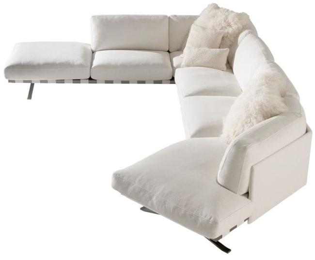 Driade Модульный угловой диван из ткани Fenix sun-id-1378452 - Вид №1