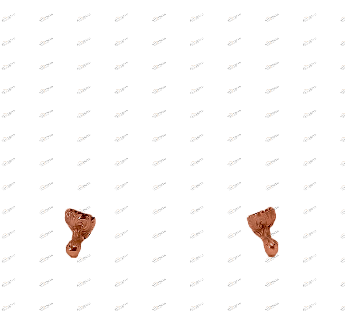 Gentry Home Bexley Cast iron bathtubs with feet Классическая медь GH102550 