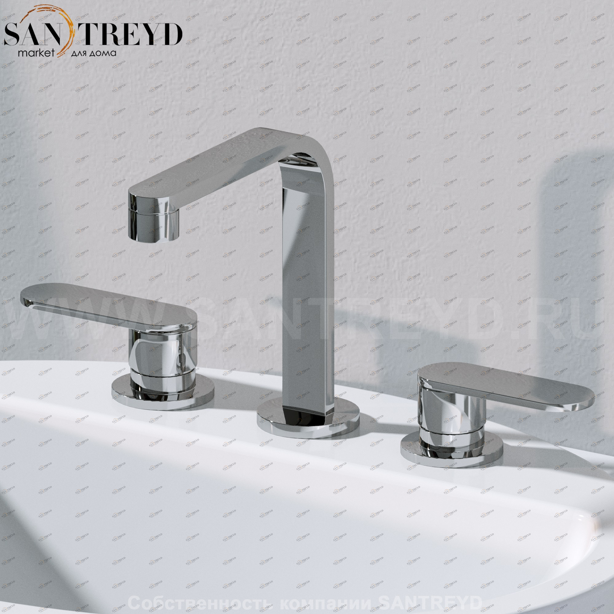 Flaminia ONE Смеситель для раковины хромированный 113056F Ceramica Flaminia