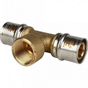 Тройник переходной STOUT ВР 26х3/4"х26 под пресс