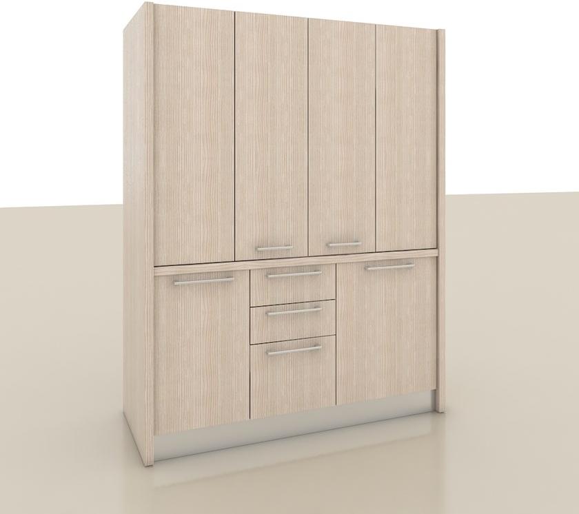 Mobilspazio Выдвижная деревянная мини-кухня Zeus K144 - Вид №3