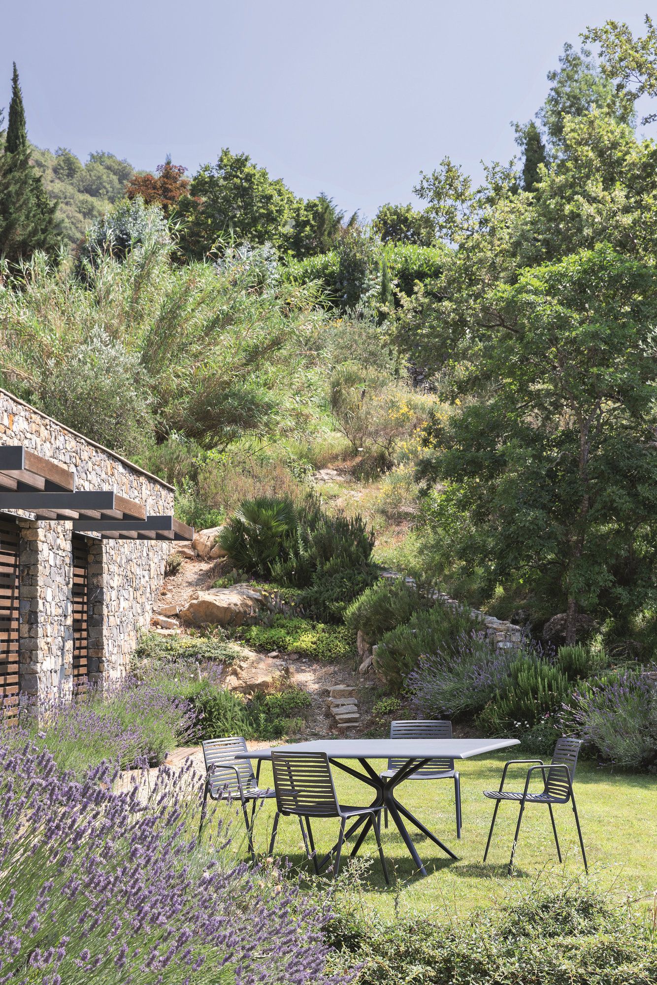 Алюминиевый квадратный садовый стол FAST ARCH-00003373 - Вид №2