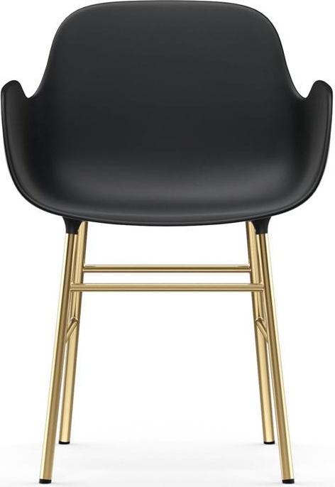 1400914 Кресло Brass Black Normann Copenhagen Form - Вид №1