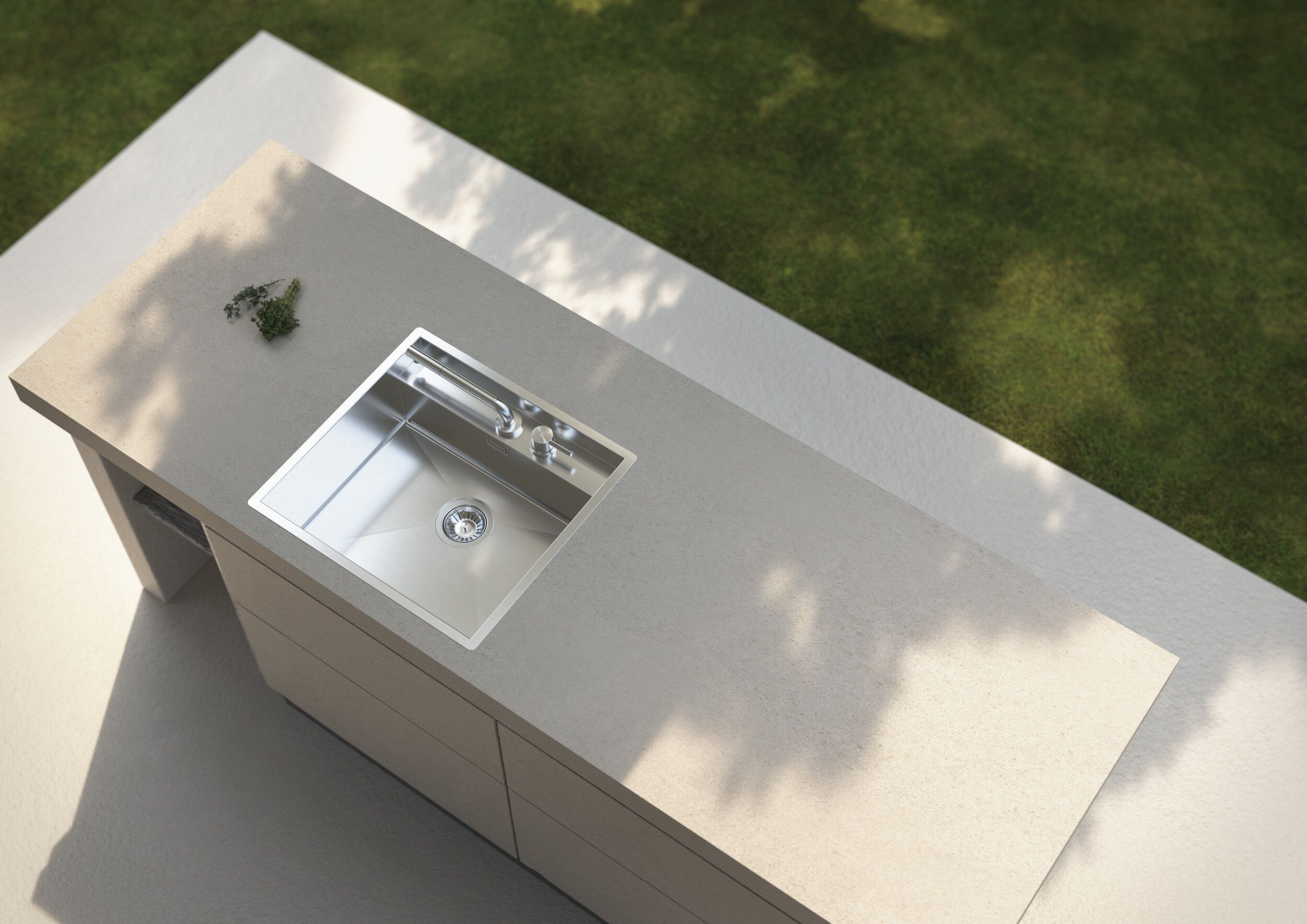 Раковина из нержавеющей стали TASCA Lagoon Outdoor ARCH-00017395