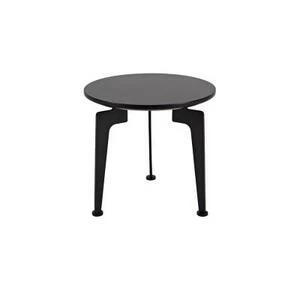 Столик Laser с черной столешницей, D35 см