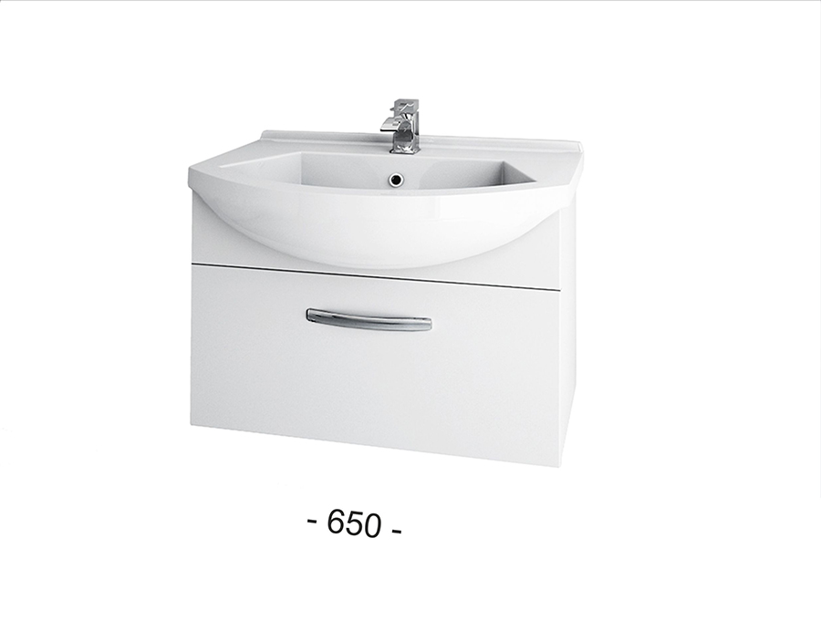 Тумба Alfa 65 new, 1 ящ DREJA 990306 - Вид №1