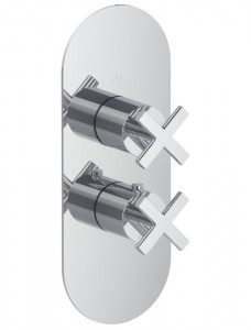 5612/2/P/E
+ 484021 Bellosta Rubinetterie ВСТРОЕННЫЙ ТЕРМОСТАТИЧЕСКИЙ СМЕСИТЕЛЬ С ДИВЕРТЕРОМ НА 2 ВЫХОДА